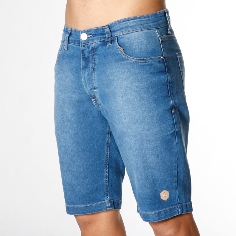 Bermuda Jeans Pena Moda Masculina Pena