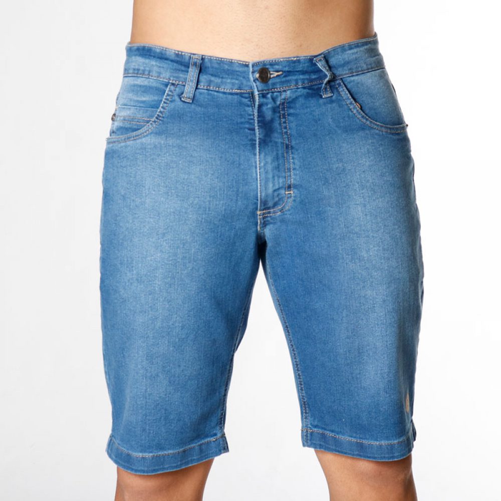 moda masculina bermuda jeans
