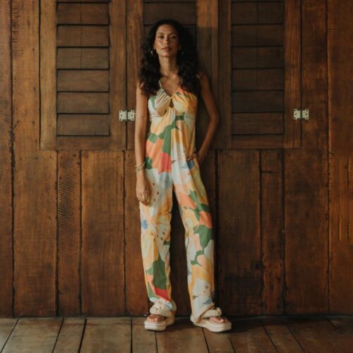 Macacão Chalise Pena