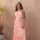 Vestido Longo Solar Pena