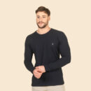 Camiseta Manga Longa Logo Pena