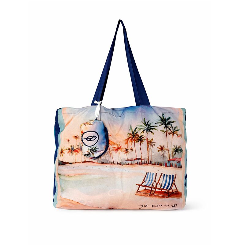 Bolsa de Praia Com Necessarie Pena