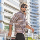 Camisa Xadrez Casual Pena