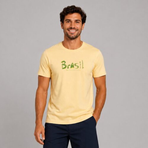 Camiseta Paixão Brasileira Pena