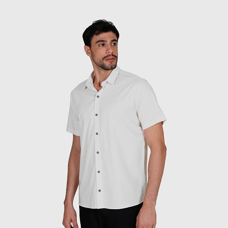 Camisa Plana Linen Pena