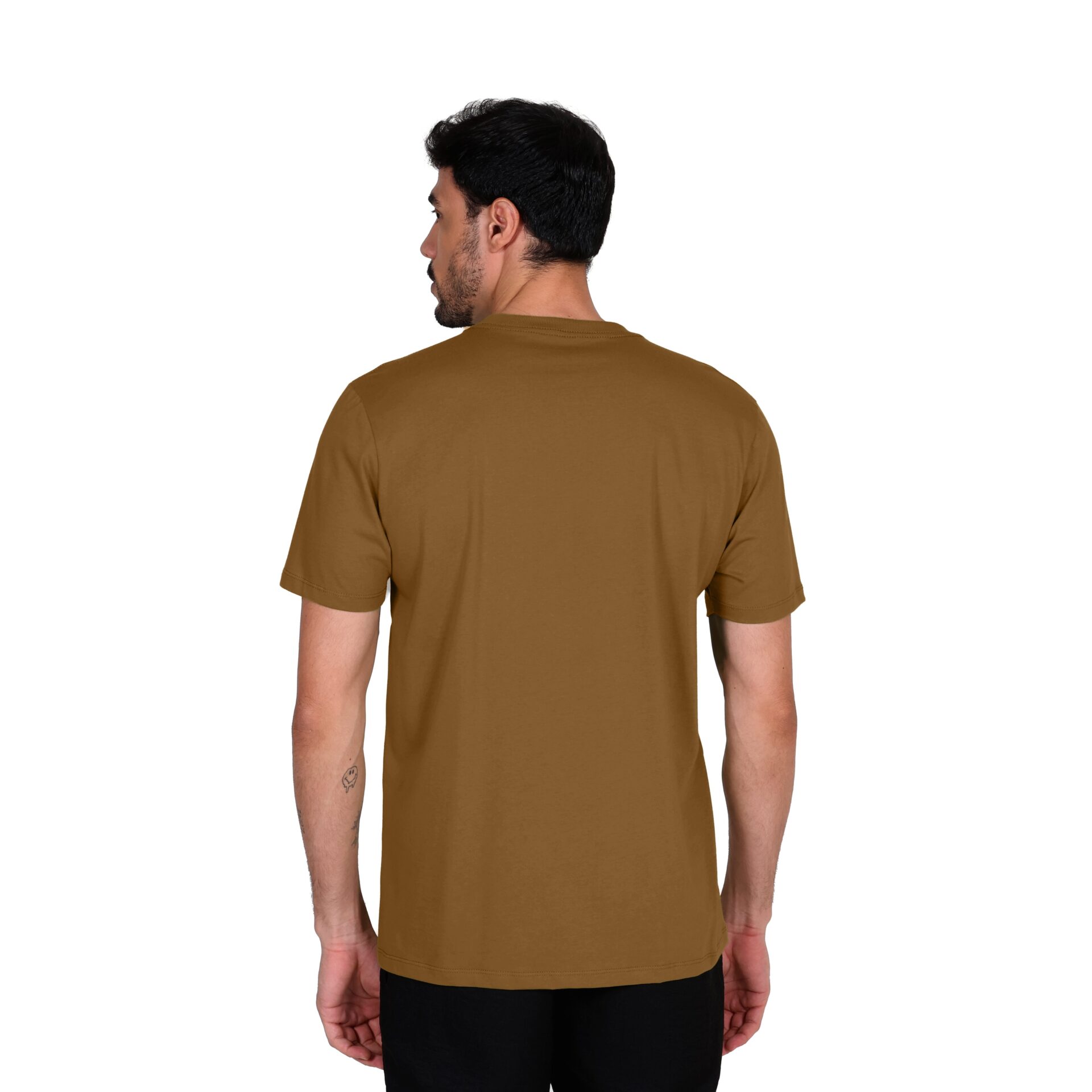 Camiseta Logo Bordada c/ Fenda Pena - Imagem 2