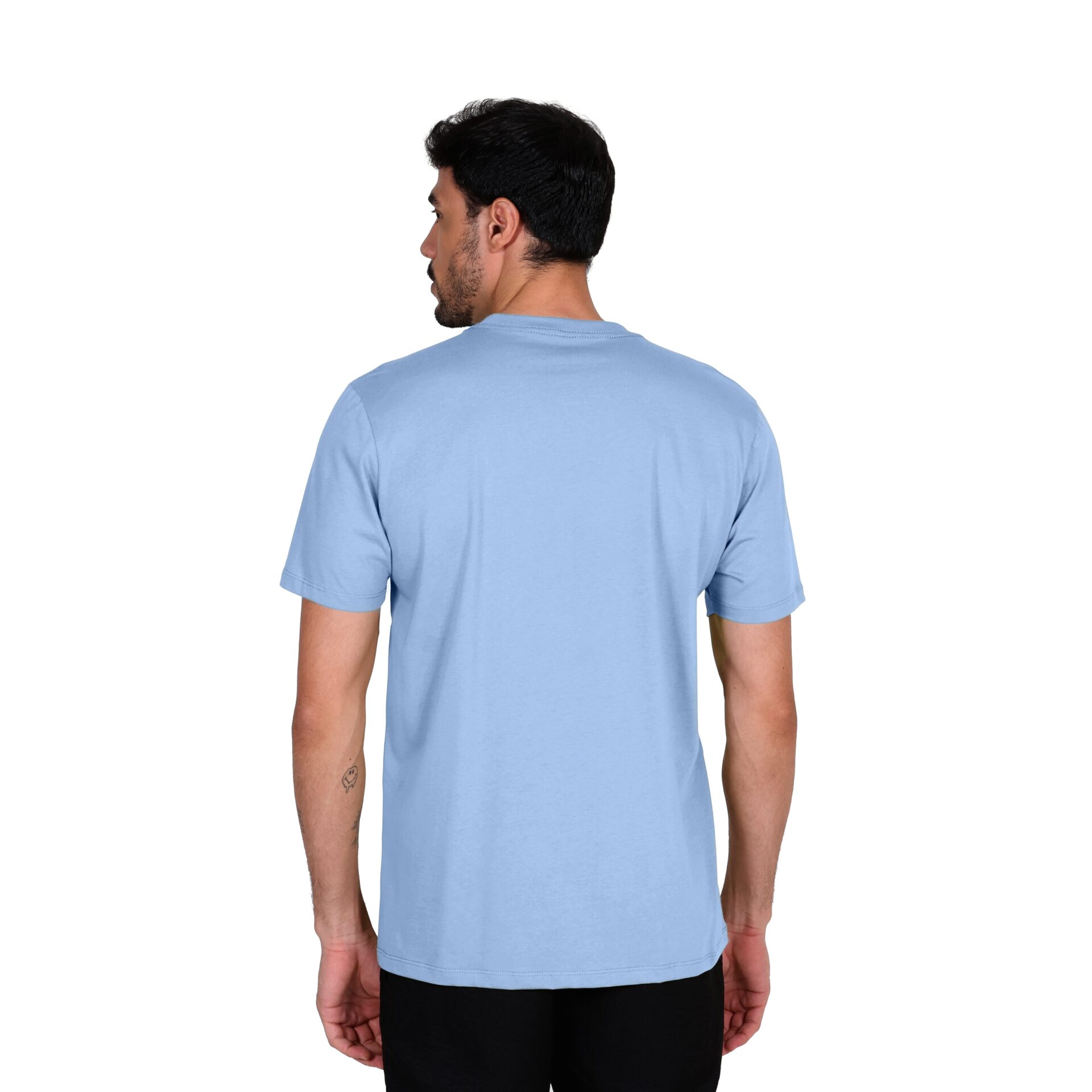 Camiseta Logo Bordada c/ Fenda Pena - Imagem 4