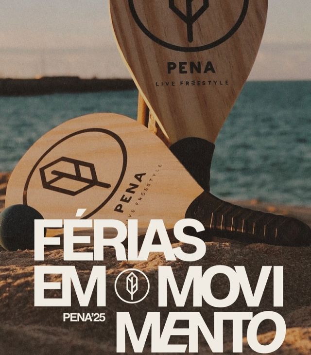 🌴 Férias em Movimento com a Pena!

Nas compras a partir de R$700, você ganha um kit frescobol exclusivo pra curtir o verão no seu ritmo.
Corre que é por tempo limitado!

*Promoção não cumulativa. Válida até 31/07 ou enquanto durarem os kits.